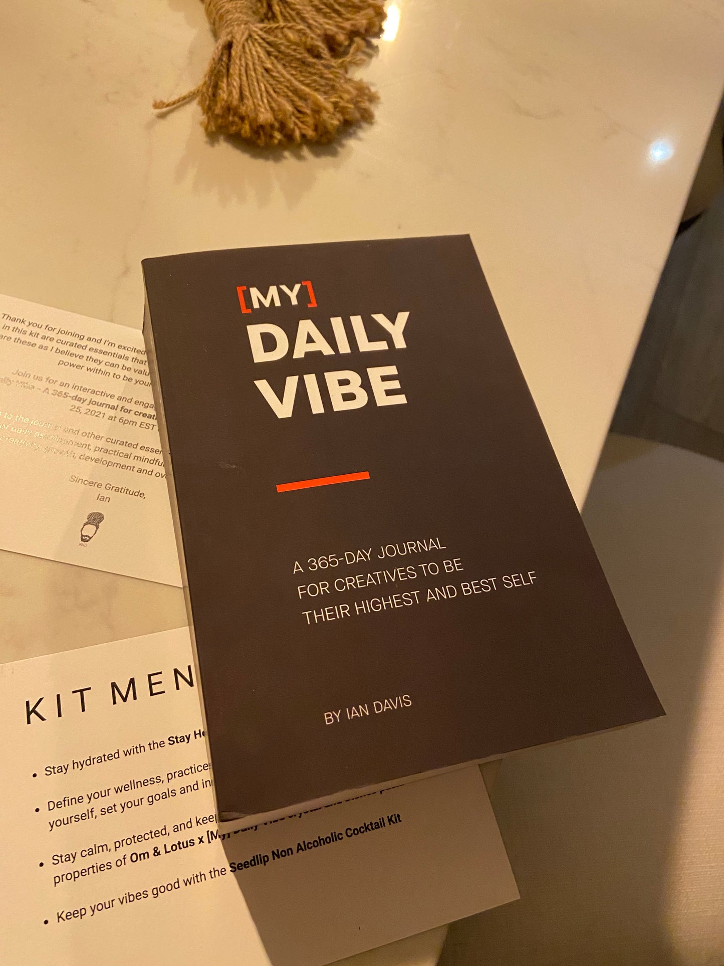 My Daily Vibe -- 365-day Journal For Creatives To Be Their Highest and Best Self