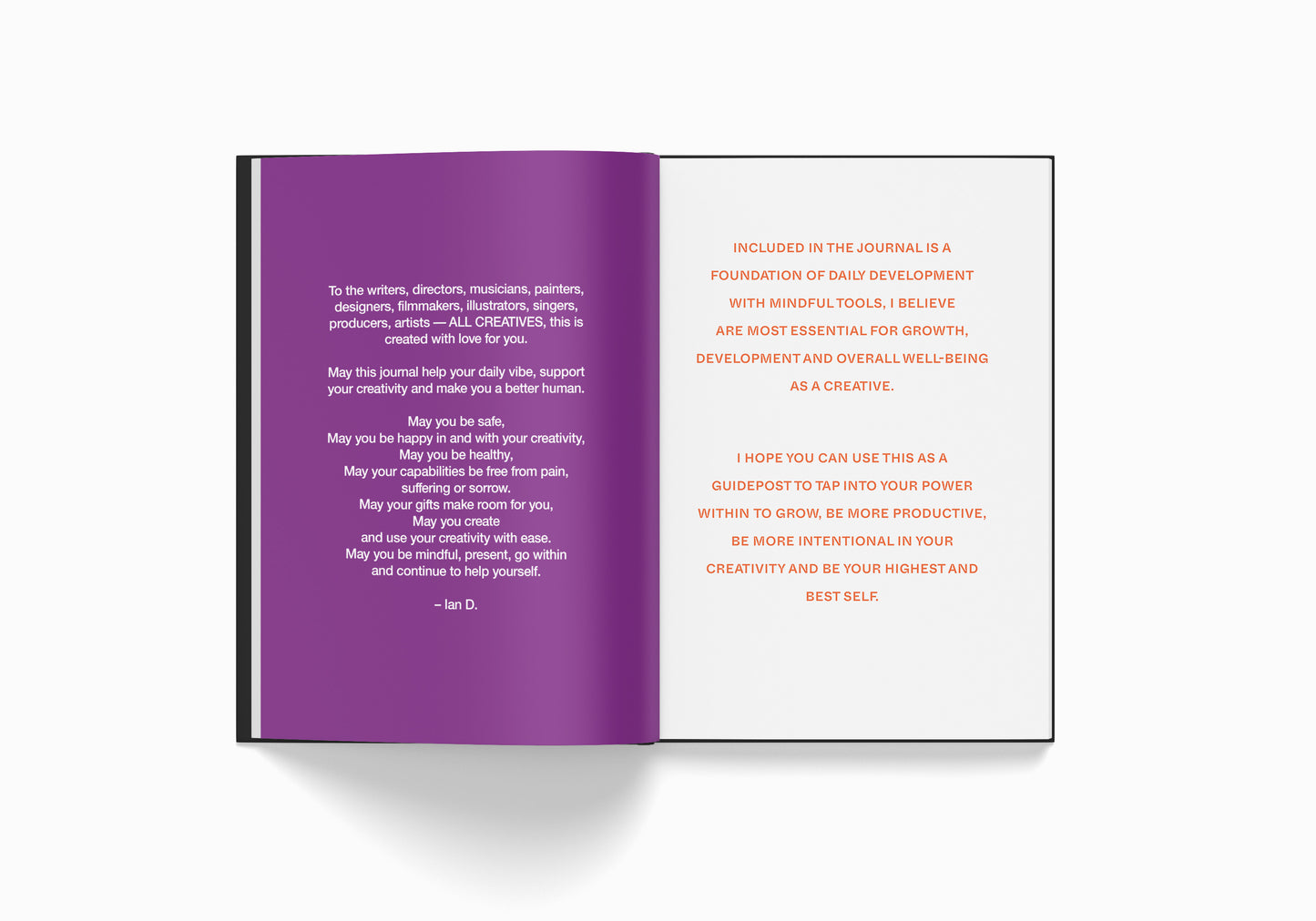 My Daily Vibe -- 365-day Journal For Creatives To Be Their Highest and Best Self